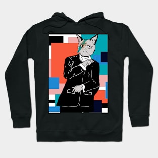 The gentleman cat Hoodie